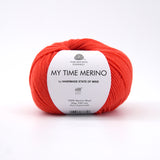 My Time Merino - Red Orange - 9522