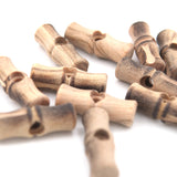 Knebel 30 mm - Brændt Træ - Natur