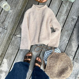 Strikkekit | Cloud Sweater i FOG og Mohsilko